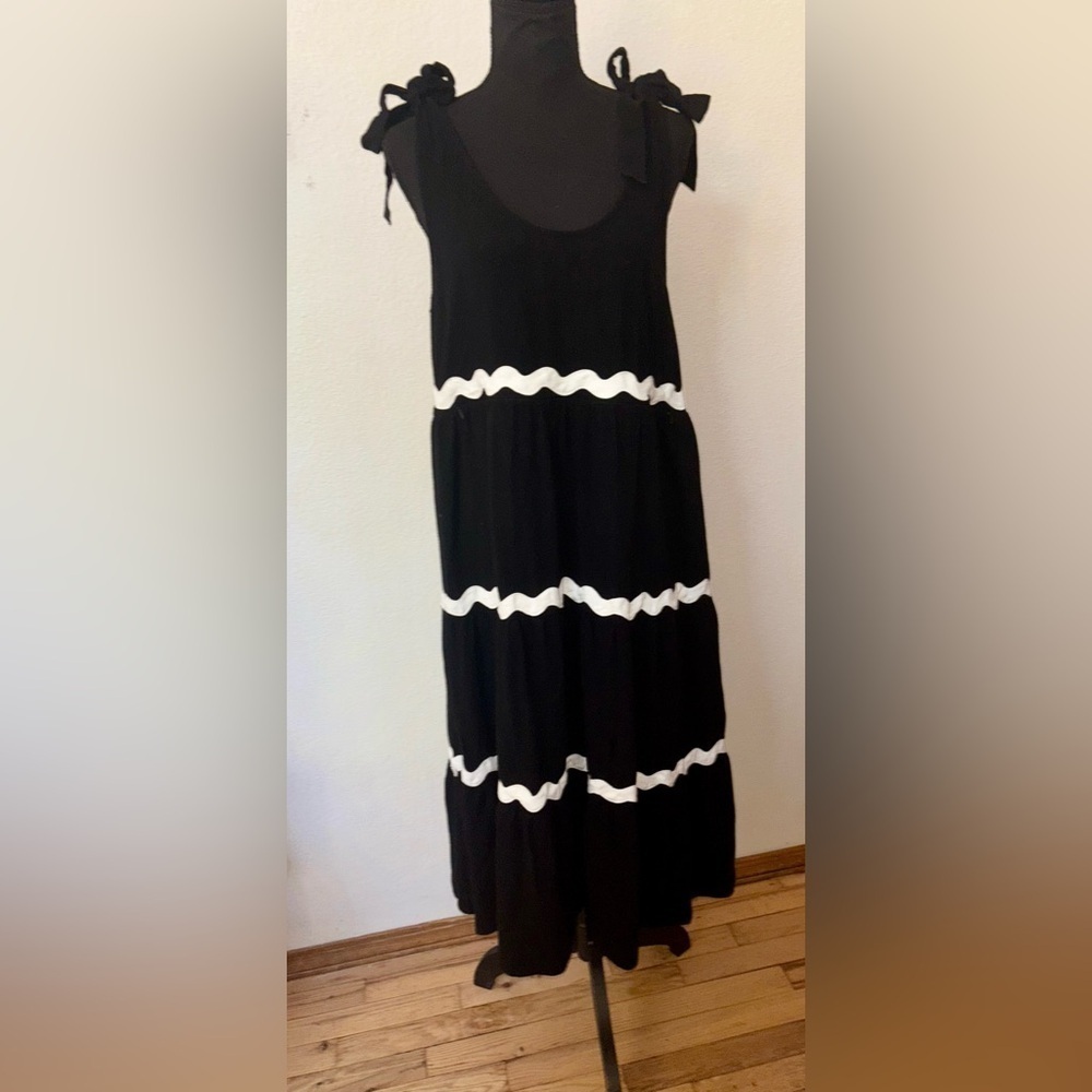 Addison Maternity size 12 Breast Feeding Maxi Dress w Discrete zip across front - Picture 5 of 9